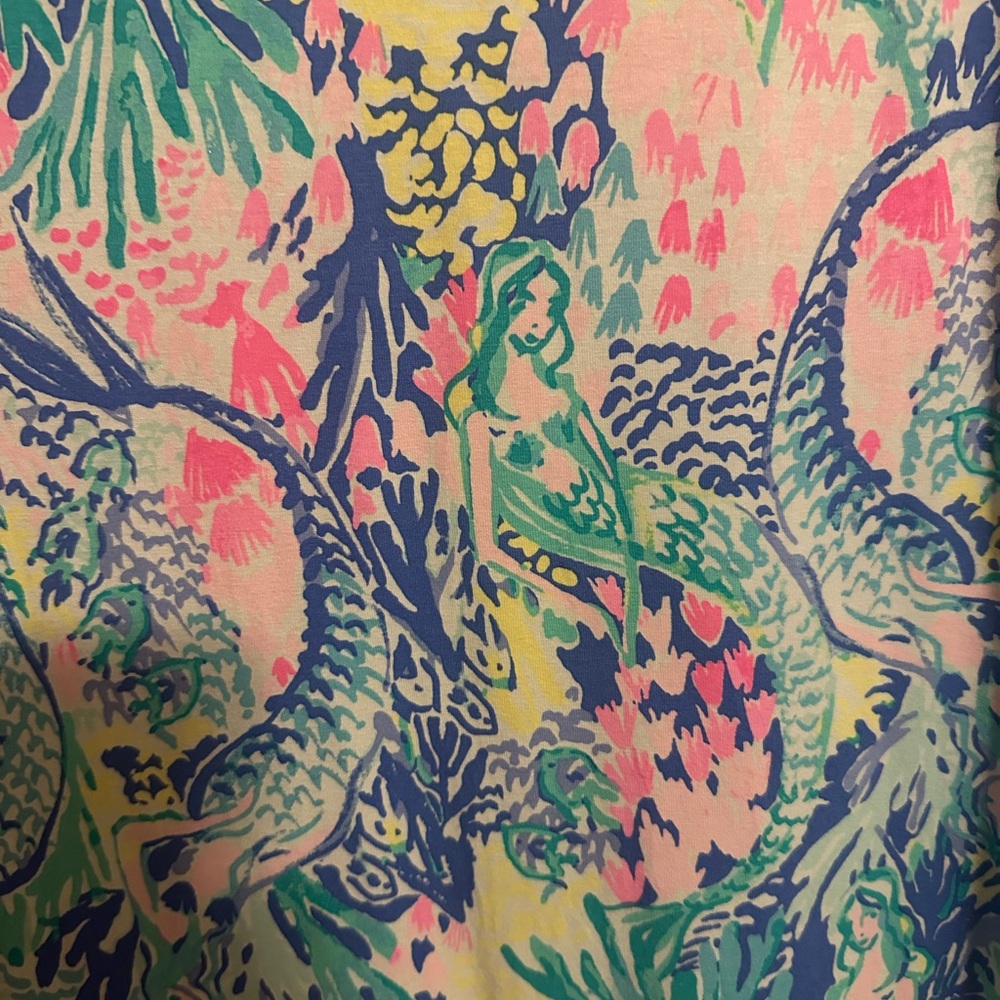 Colorful Floral Women's Dress - Picture 3 of 3
